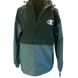 Champion Women’s Two-Tone Green Raincoat